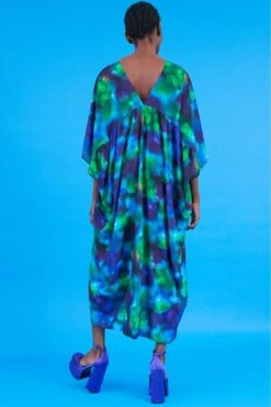 JAYLEY Cleo Silk Blend Oversized Maxi Kimono -Long Maxi Dress Sales Store jayley cleo silk blend oversized maxi kimono p14313 93787 image