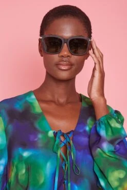 JAYLEY Cleo Silk Blend Oversized Maxi Shift Dress -Long Maxi Dress Sales Store jayley cleo silk blend oversized maxi shift dress p13653 92576 image