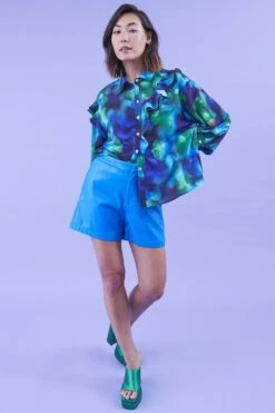 Long Maxi Dress Sales Store -Long Maxi Dress Sales Store jayley cleo silk blend ruffle shirt p14234 93403 image