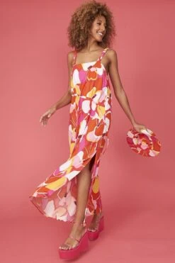 Long Maxi Dress Sales Store -Long Maxi Dress Sales Store jayley florence floral maxi dress with high split p13486 91294 image