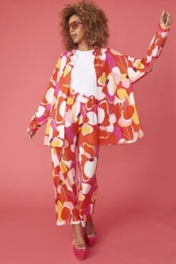 JAYLEY Florence Floral Trousers