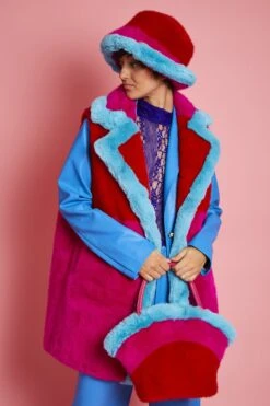 JAYLEY Gigi Patchwork Gilet -Long Maxi Dress Sales Store jayley gigi patchwork gilet p13501 91485 image