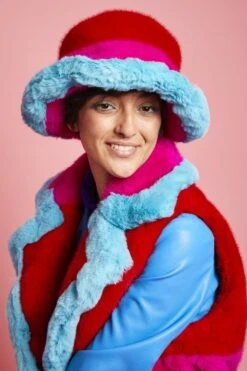 JAYLEY Gigi Patchwork Gilet -Long Maxi Dress Sales Store jayley gigi patchwork gilet p13501 91487 image