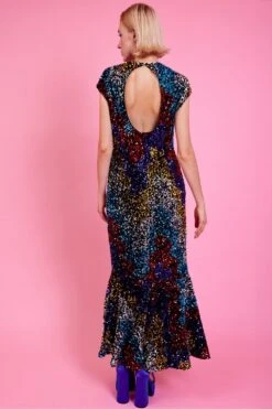 Long Maxi Dress Sales Store -Long Maxi Dress Sales Store jayley multi sequin fish tail maxi dress p13122 95431 image
