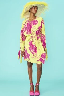 JAYLEY Rayon Blend Sienna Floral Midi Dress -Long Maxi Dress Sales Store jayley rayon blend sienna floral midi dress p12738 86276 image