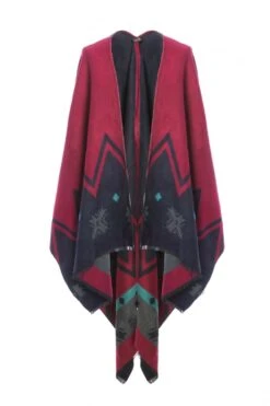 JAYLEY Red Cashmere Wrap