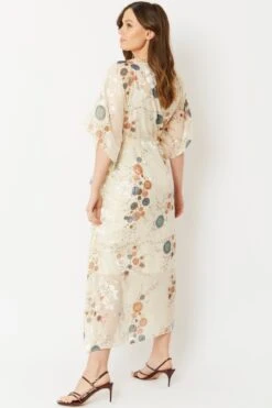 Best Seller -Long Maxi Dress Sales Store jayley silk devore dress p12019 83286 image
