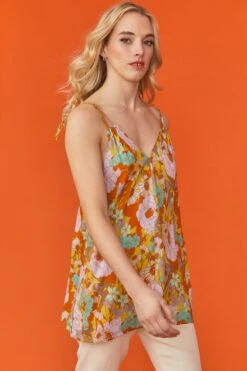 JAYLEY Sustainable Rose Petal Top -Long Maxi Dress Sales Store jayley sustainable rose petal top p12142 83840 image