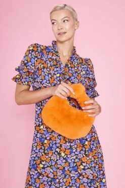 JAYLEY Tencel Blend Floral Wrap Dress -Long Maxi Dress Sales Store jayley tencel blend floral wrap dress p12955 87768 image