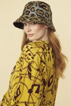 JAYLEY Tencel Blend Lucky Chain Blouse -Long Maxi Dress Sales Store jayley tencel blend lucky chain blouse p13483 91258 image